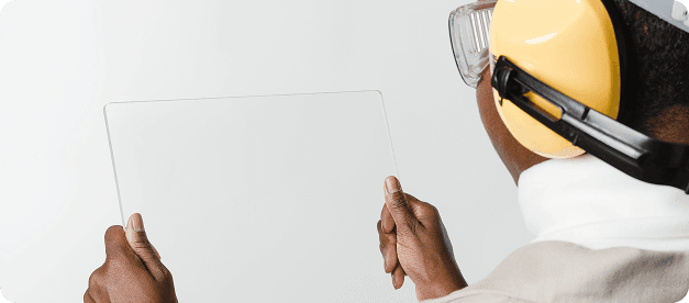 Healthcare professional viewing analytics dashboard